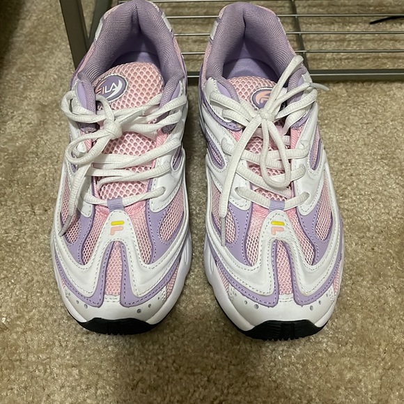 Fila Pink & Lilac Sneakers - Picture 4 of 5